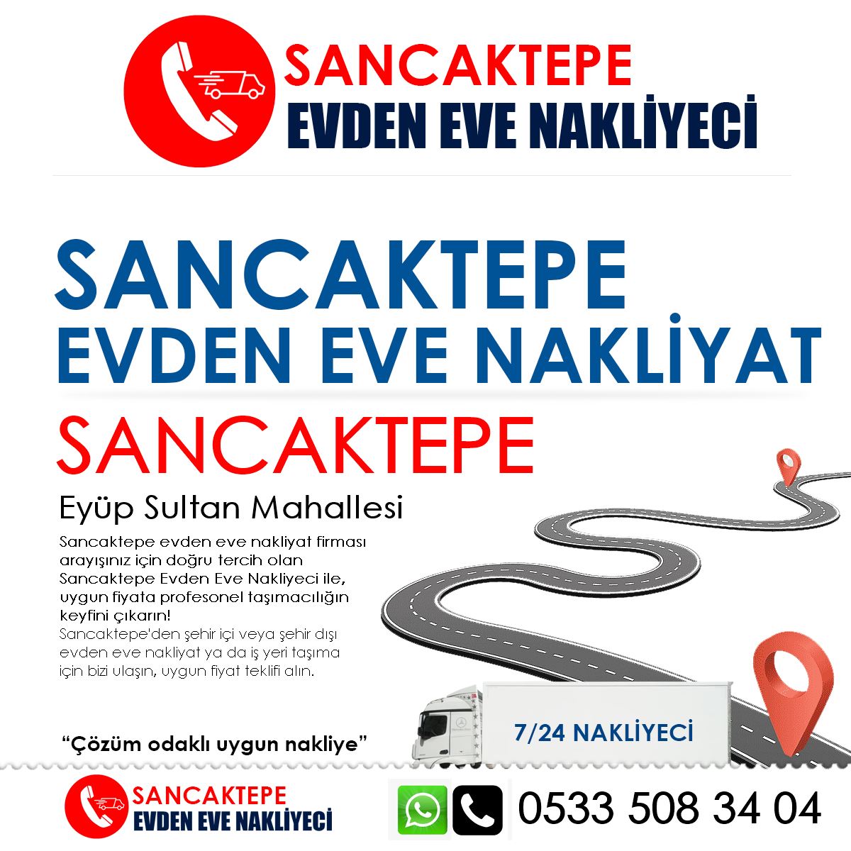 Eyüp Sultan EVden Eve Nakliyat ve İş Yeri Taşıma